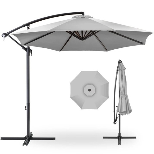 Offset Hanging Patio Umbrella - 10ft - Lot 10207