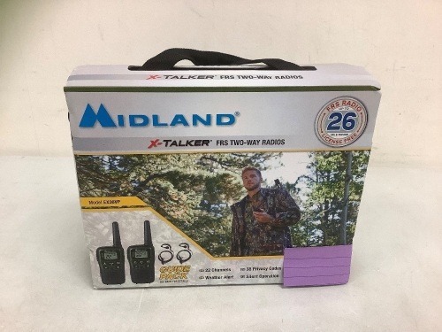 Midland Two Way Radios, E-Commerce Return, Sold as is - Lot 46