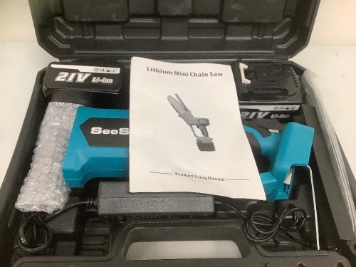 Mini Chain Saw, E-Comm Return - Lot 50