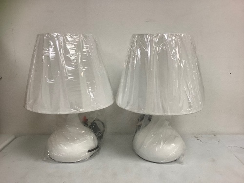 Table Lamps, Appears New - Lot 52