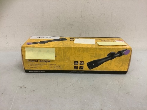 Pistol Scope, E-Commerce Return, Sold as is - Lot 64