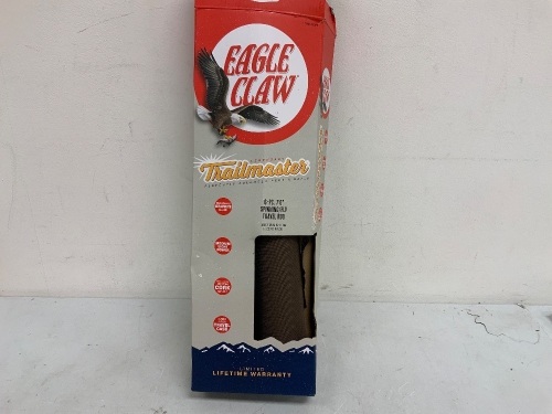 Eagle Claw Trailmaster 6PC Spinning Fly Travel Rod, E-Comm Return - Lot 115