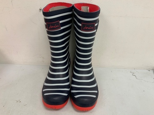 Joules Womens Rubber Boots, Size 9, Appears New - Lot 134