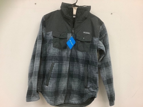 Columbia Womens Fleece Lined Flannel Jacket, Small, Appears New - Lot 159