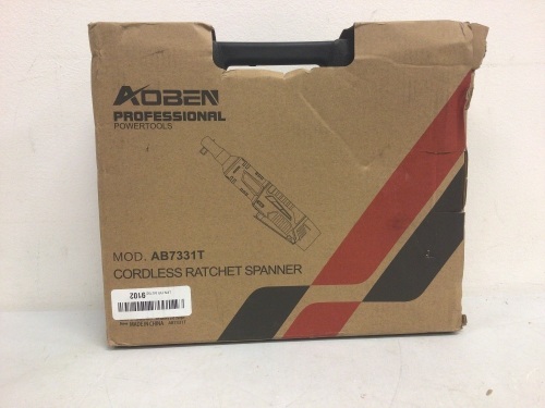 Aoben Cordless Ratchet Spanner, E-Comm Return - Lot 167Y