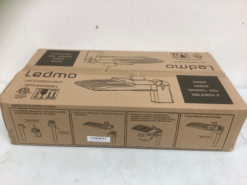Ledmo Shoe Box Light, E-Comm Return - Lot 175