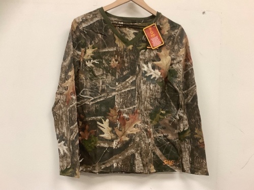 SHE Outdoor Womens Long Sleeve Tee, Medium, Appears New - Lot 180