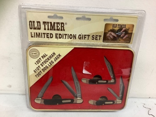 Old Timer Knife Gift Set, Appears New - Lot 183