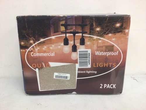 Outdoor Patio Lights, E-Comm Return - Lot 183Y