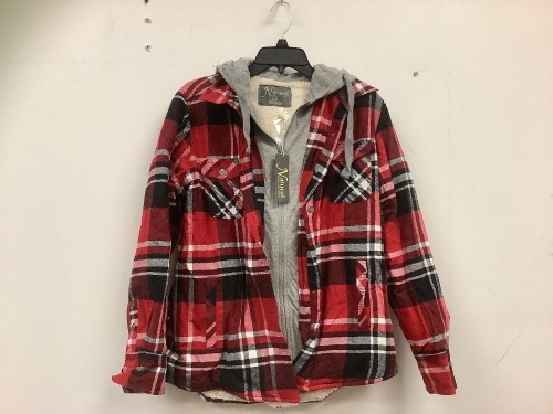 Natural Reflections Womens Flannel Jacket, Large, Appears New - Lot 184