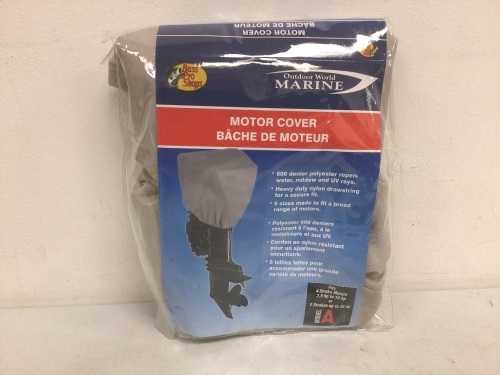Boat Motor Cover, E-Comm Return - Lot 192Y