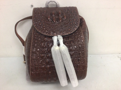 Faux Alligator Backpack/Purse, Appears New - Lot 195Y