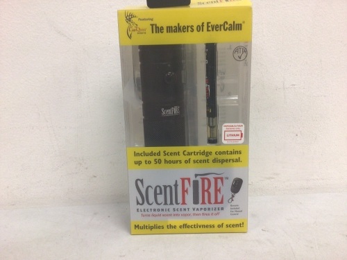 Scent Fire Electronic Scent Vaporizer, E-Comm Return - Lot 202Y