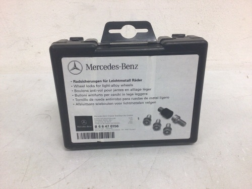 Mercedes-benz Wheel Locks, E-Comm Return - Lot 204Y