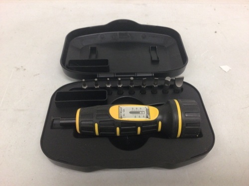 Wheeler Engineering Fat Wrench Torque Screwdriver Set, E-Comm Return - Lot 212Y
