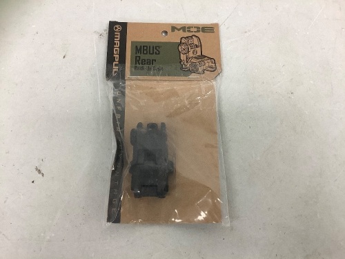 Magpul MOE Mbus Rear Back Up Sight, E-Commerce Return, Sold as is - Lot 274