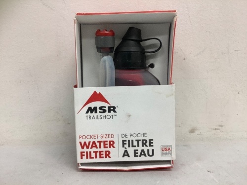 Pocket Sized Water Filter, E-Commerce Return, Sold as is - Lot 314
