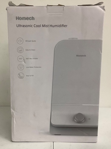 Homech Cool Mist Humidifier, E-Comm Return - Lot 320