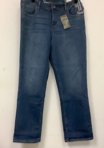 Natural Reflections Lined Womens Jeans, 12, Appears New, Sold as is - Lot 351