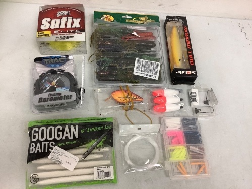 Lot of (10) Fishing Accessories, E-Commerce Return, Sold as is - Lot 380