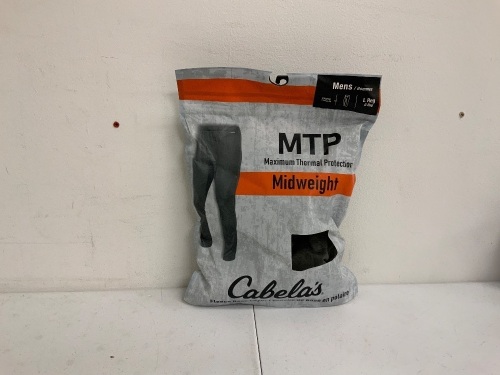 Midweight Mens Thermal Pants, Large, E-Comm Return - Lot 414