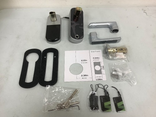 Smart Lock Bluetooth Door Handle, E-Commerce Return, Sold as is - Lot 428