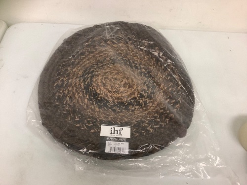 IHF Home Decor Jute Braided Chair Cover, Appears New, Sold as is - Lot 436