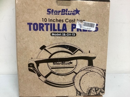 Tortilla Press, Appears new, Sold as is - Lot 440