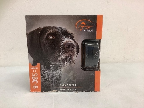 Sport Dog Bark Collar, E-Commerce Return, Sold as is - Lot 459