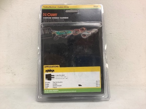 Curt Custom Wiring Harness, E-Commerce Return, Sold as is - Lot 469