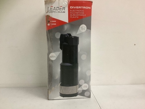 Divertron Submersible Pump, E-Comm Return - Lot 484