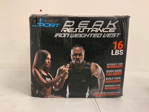 Iron Weighted Vest, E-Commerce Return, Sold as is - Lot 510