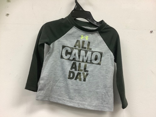 Under Armour Boys Shirt, 12M, Appears New, Sold as is - Lot 574