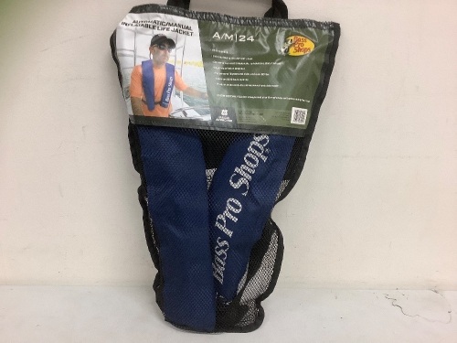 Adult Inflatable Life Vest, E-Commerce Return, Sold as is - Lot 576