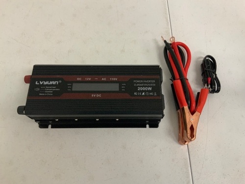 Power Inverter, E-Comm Return - Lot 591