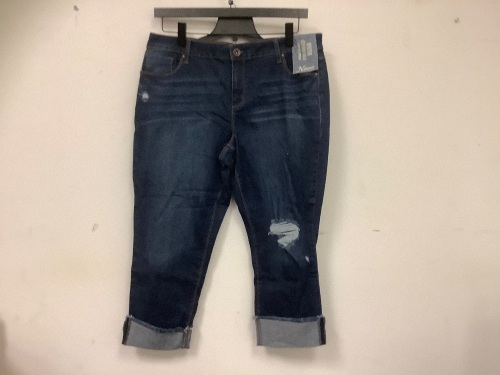 Natural Reflections Womens Capris, 16, E-Commerce Return, Sold as is - Lot 625