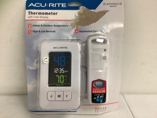 Acurite Thermometer, New, Sold as is - Lot 672