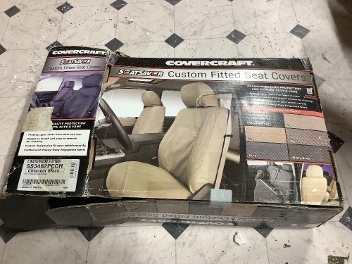Covercraft custom fitted seat covers for 2017 -21 Honda Ridgeline P/U Front Buckets - Lot 153