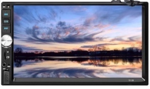 7012B 7-Inch StereoTouchscreen Double Din Radiowith Bluetooth, USB, AUX, RCA - Lot 309a