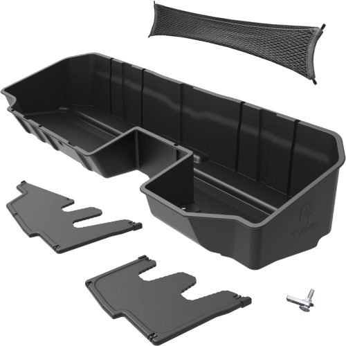 Tyger Auto Underseat Storage Box for 2019-2023 Chevy Silverado 1500/GMC Sierra 1500; 2020-2023 2500 3500 | Double Cab & Crew Cab | TG-CB5C2278 - Lot 1353