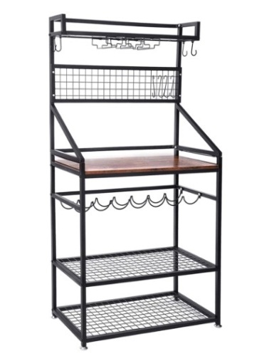INFANZIA Upgrade Multiuse 5-Tier Kitchen Bakers Rack - Lot 1362