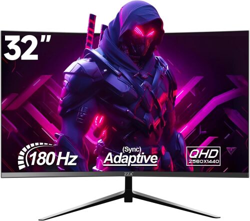 32Inch QHD Curved Gaming Monitor - Lot 4