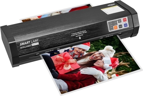 SINCHI Auto Sense, 3-10 mil, 13-inch Laminating Machine for Business/Office/School, 50-Second Warm-up Never-Jam Heavy Duty Thermal Laminator Machine 11x17, for foils as Well - Lot 1432