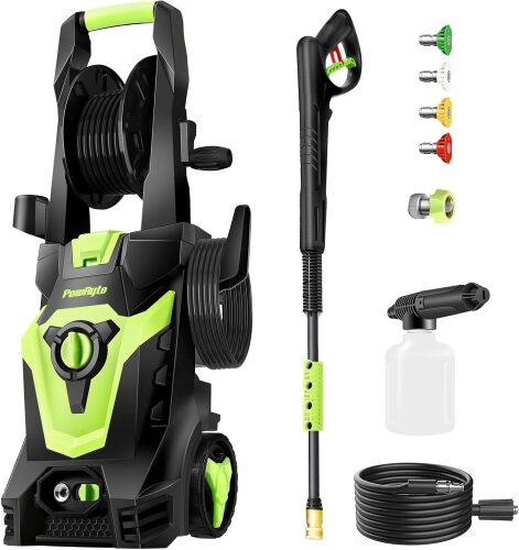 PowRyte Electric Pressure Washer, 3800 PSI 2.4 GPM - Lot 1504