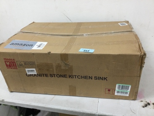 Granite Stone Kitchen Sink - Lot 914