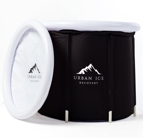Portable Ice Bath Tub Outdoor for Athletes/Ice Barrel/Cold Plunge Pool/Folding Bathtub Adult – 85 x 72cm - Lot 1574