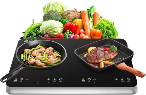 Double Induction Cooktop Burner - Lot 1639
