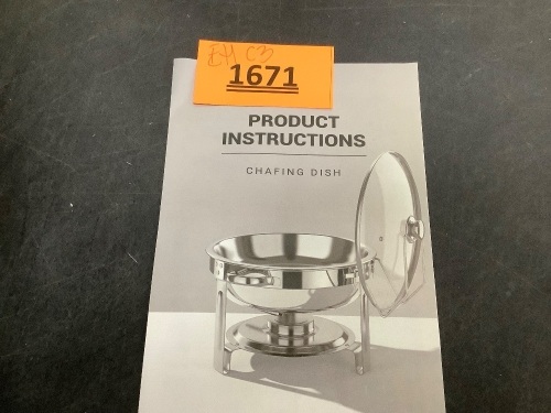 GGIU Chafers and Buffet Warmers - Lot 1671