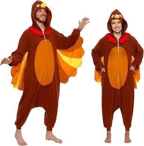 Funziez! Turkey Adult Onesie, Medium - Lot 128