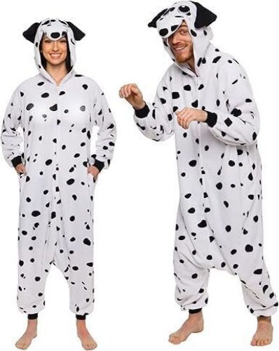 Funziez! Adult Dalmation Onesie, Medium  - Lot 214
